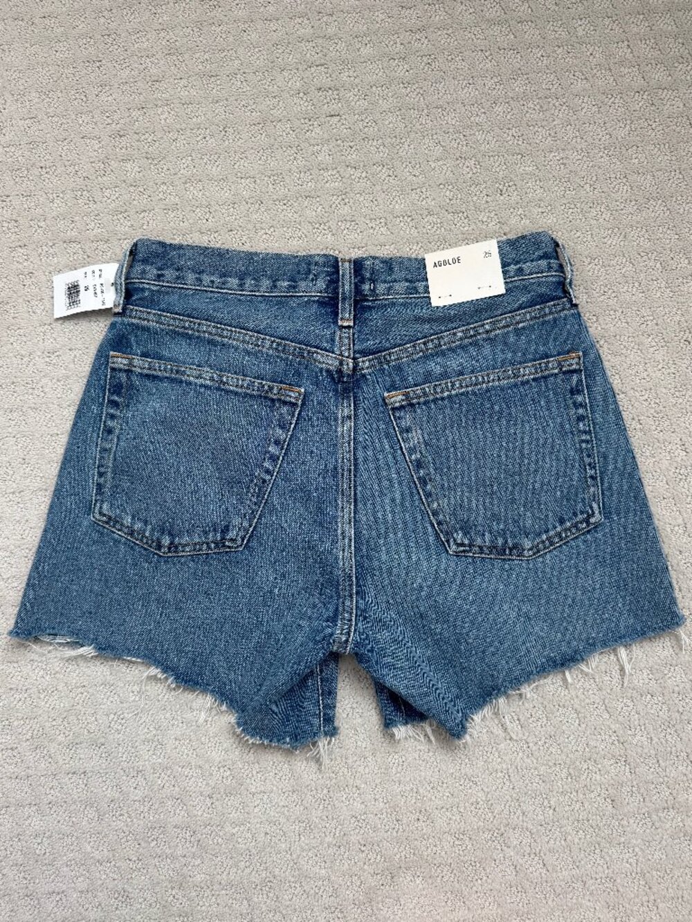 AGOLDE Parker Long Jean Shorts - Picture 3 of 4